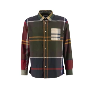 Barbour Patchwork Os Tartan Shirt Tartan Mix