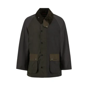 Barbour Patchwork Os Bdl Wax Cot.Outw Sage Multi