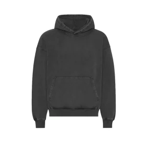 Colorful Standard Felpa Cappuccio Oversized Faded Black