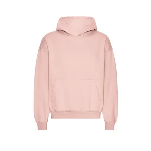 Colorful Standard Felpa Cappuccio Oversized Faded Pink