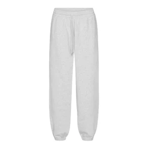 Colorful Standard Pantalone Cotone Organico Con Elastico 2.0 Snow Melange