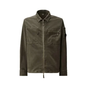 C.P. Company Corduroy Lens Zipped Overshirt