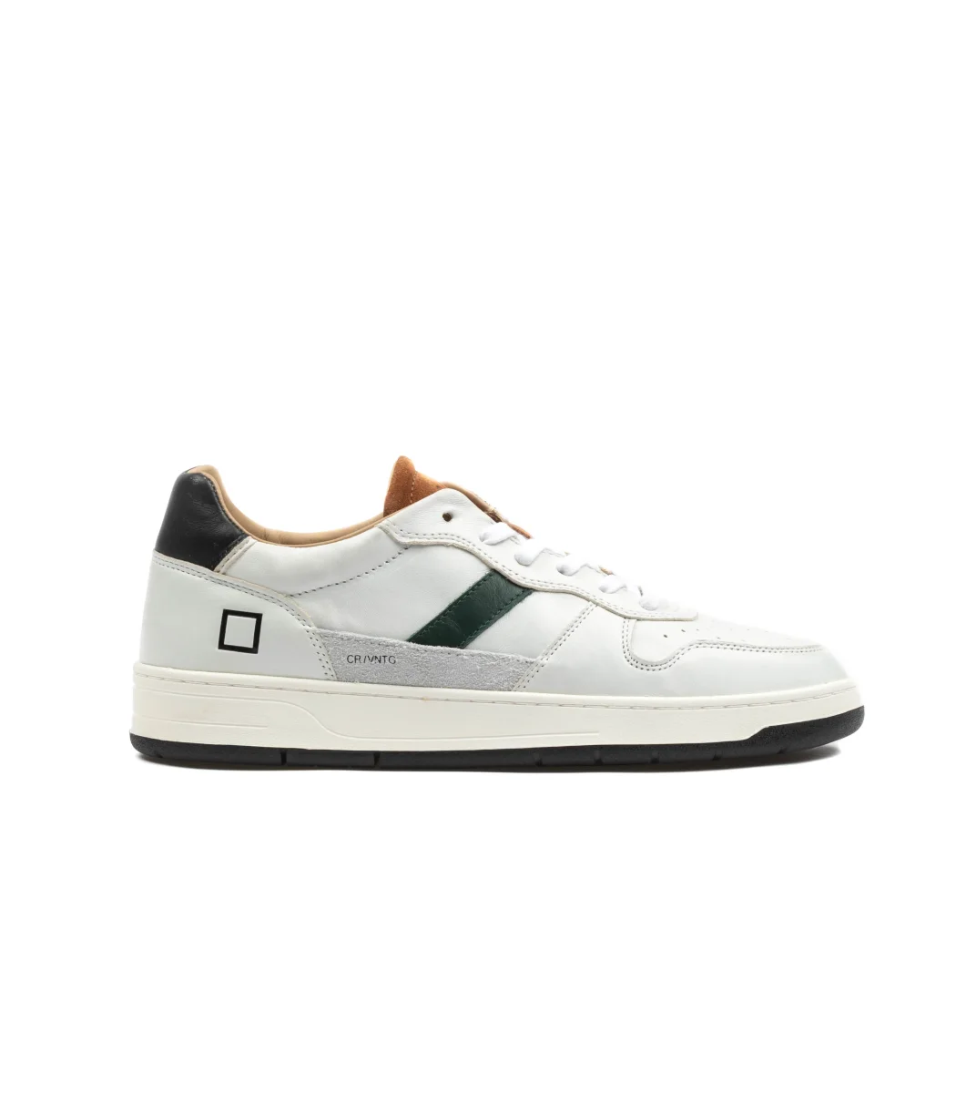D.A.T.E. Court 2.0 Vintage White Cuoio - immagine 2