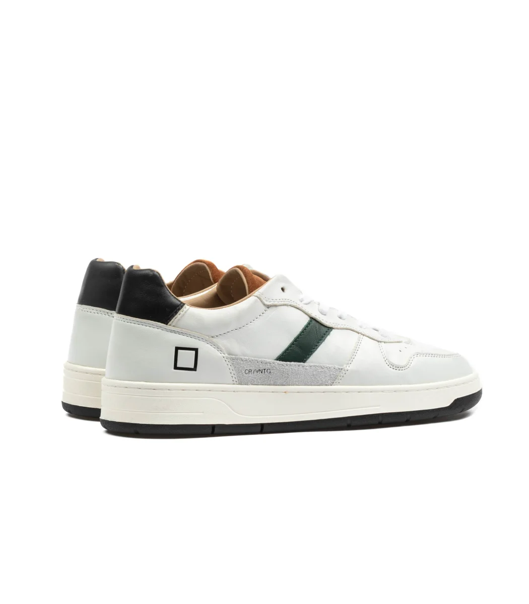 D.A.T.E. Court 2.0 Vintage White Cuoio - immagine 4