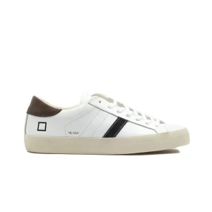 D.A.T.E. Hill Low Calf White Brown