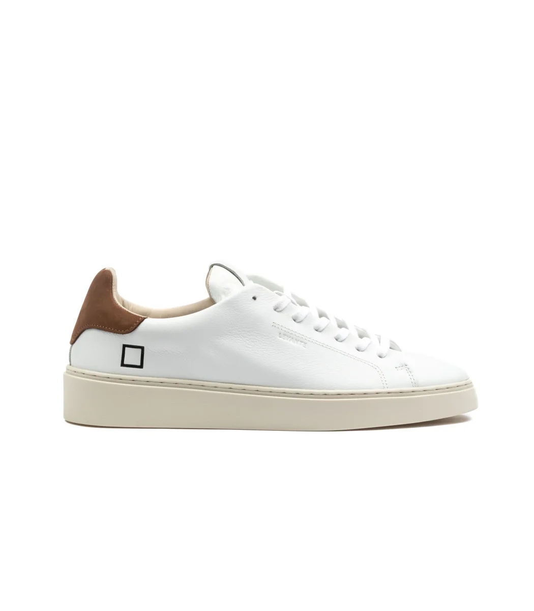 D.A.T.E. Levante Calf White Brown - immagine 2