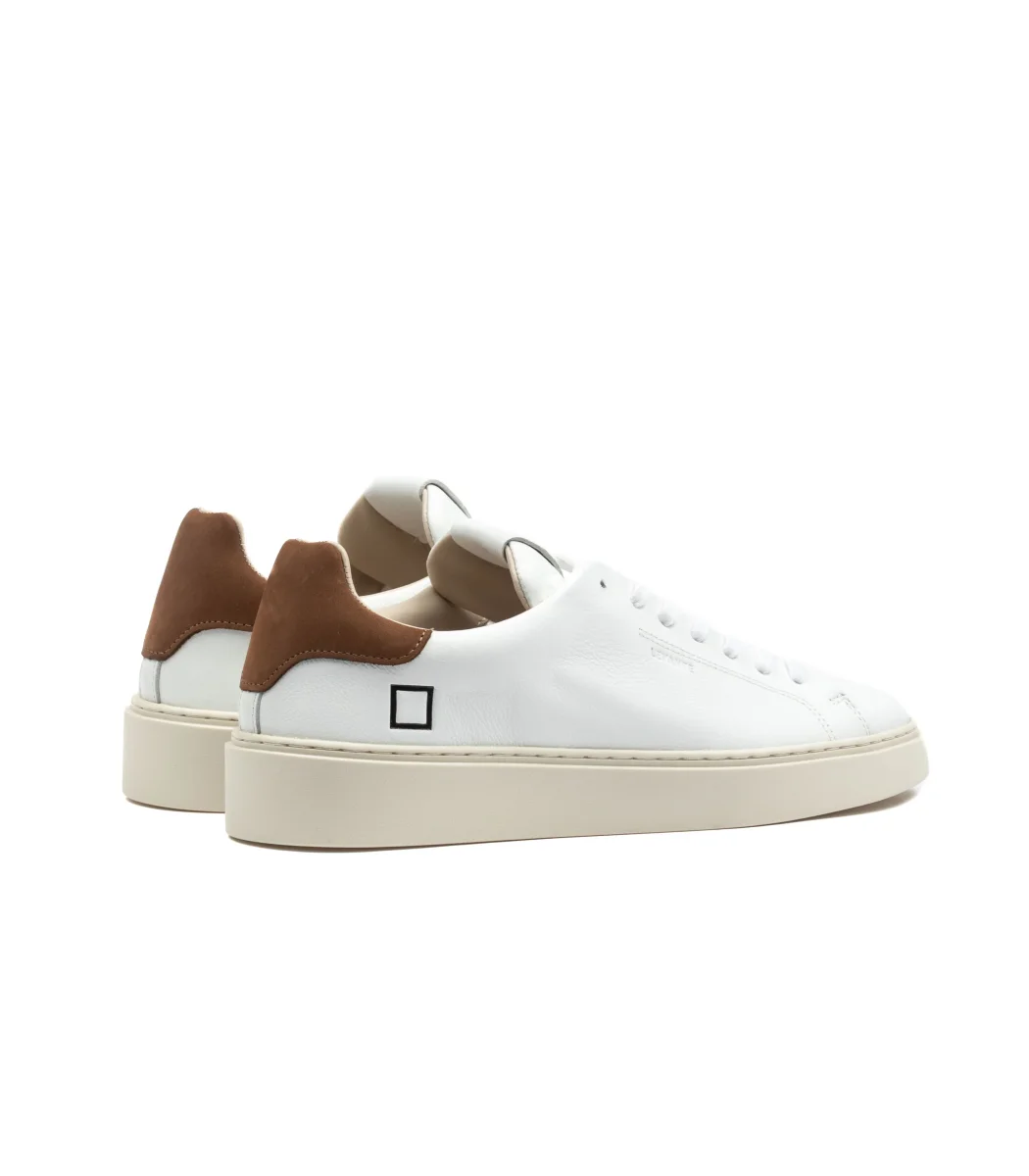 D.A.T.E. Levante Calf White Brown - immagine 4