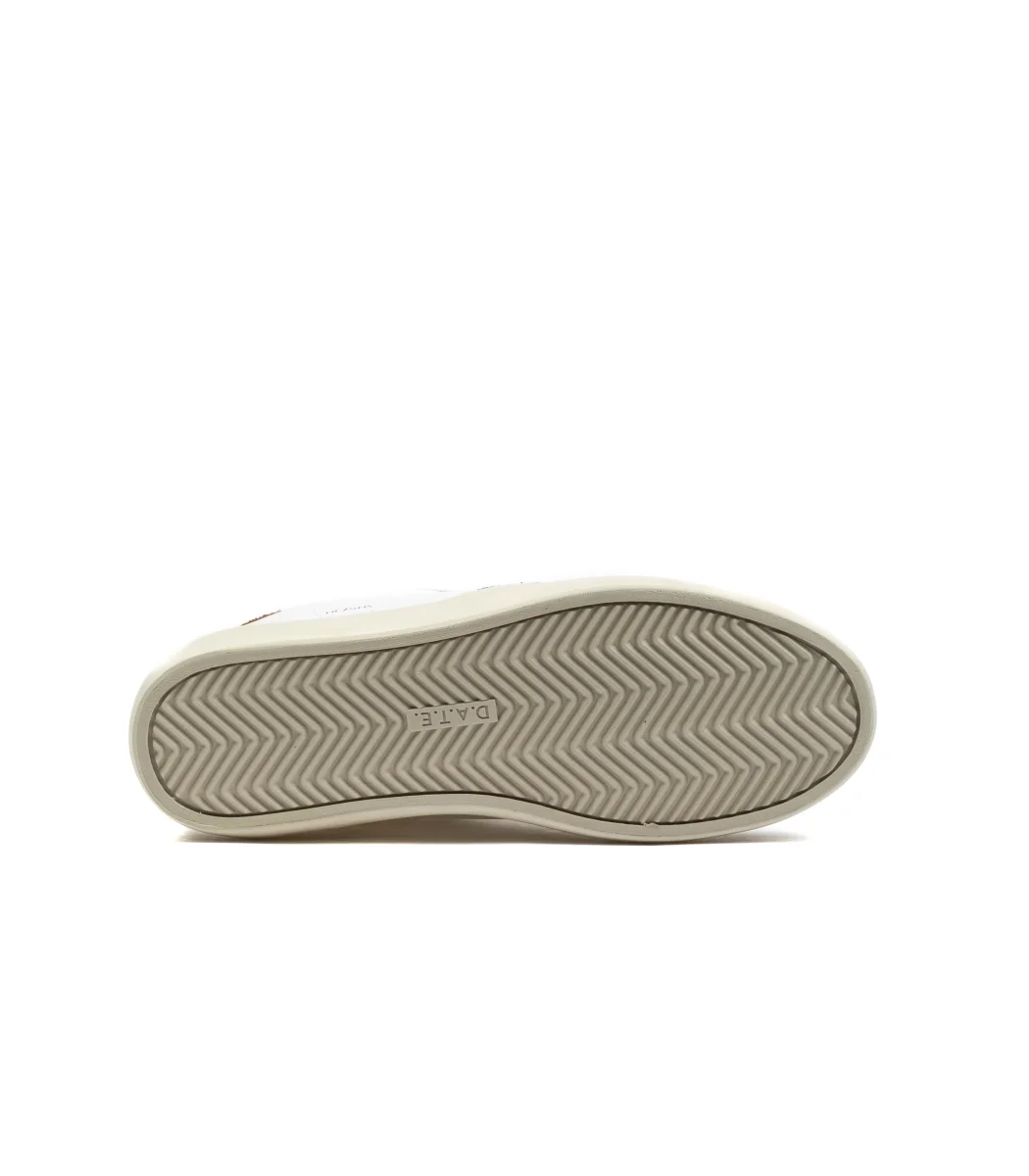 D.A.T.E. Hill Low Donna Shiny White Leopard - immagine 5