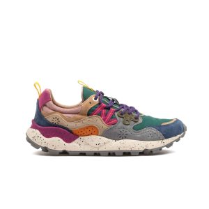 Flower Mountain Yamano 3 Suede Nylon Light Petrol Stone Beige