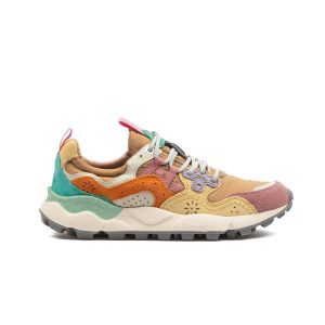 Flower Mountain Yamano 3 Suede Nylon Light Rose Light Orange