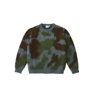 Gramicci Mohair Sweater Camo