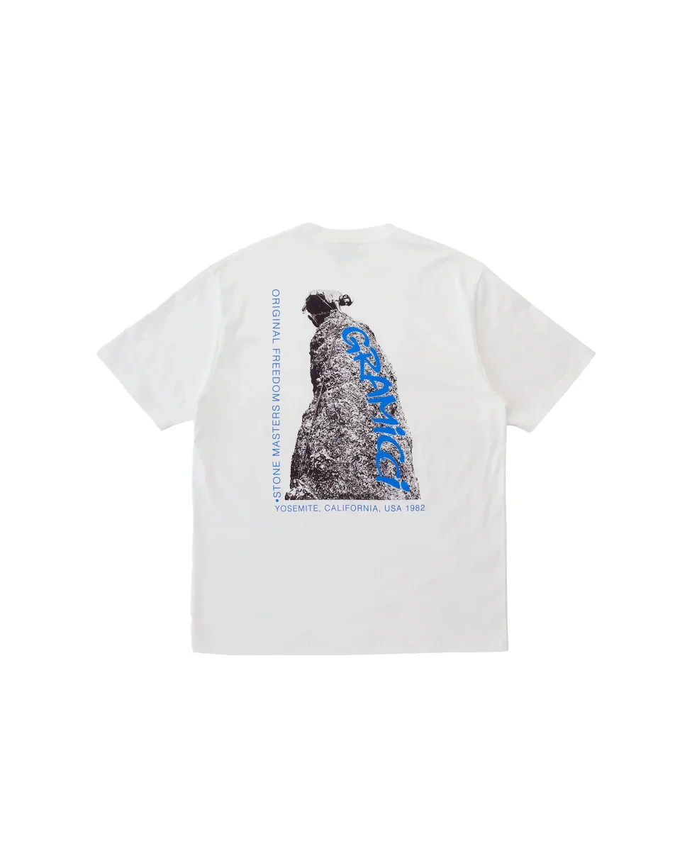 Gramicci Stonemasters Tee Bianca - immagine 2