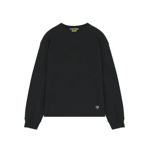 Iuter Label Ribbed Ls Tee