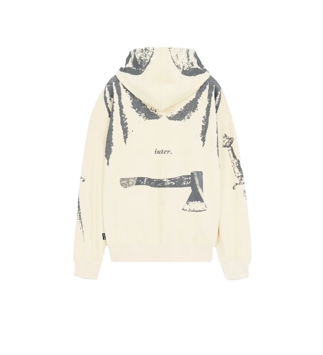 Iuter Skeleton Hoodie - immagine 4