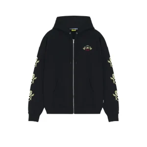 Iuter Floral Zip Hoodie