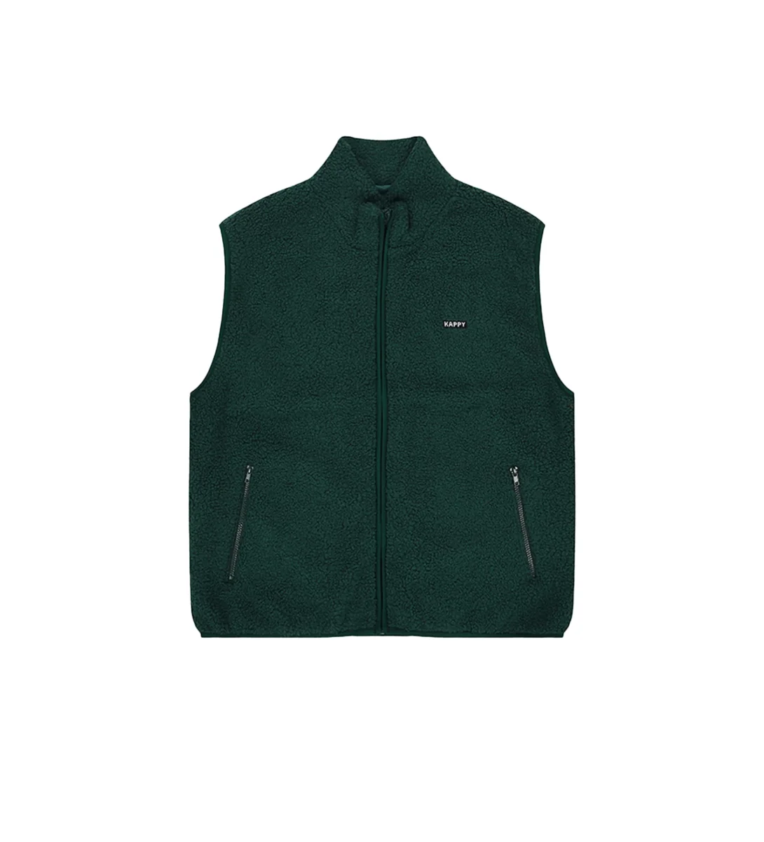 Kappy Design Fleece Zipper Vest - immagine 2