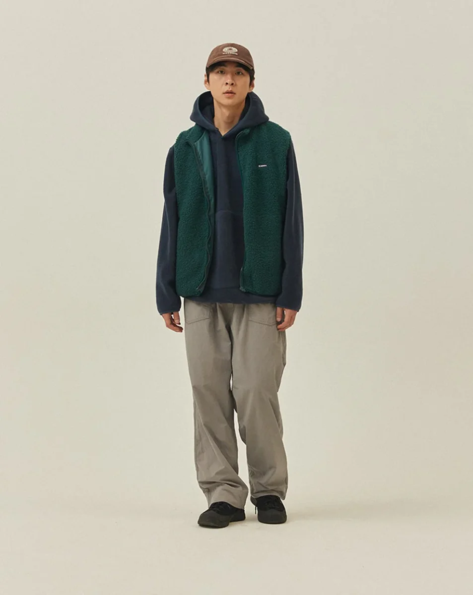 Kappy Design Fleece Zipper Vest - immagine 3