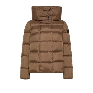 Peuterey Piumino Corto Tucano Donna Marrone