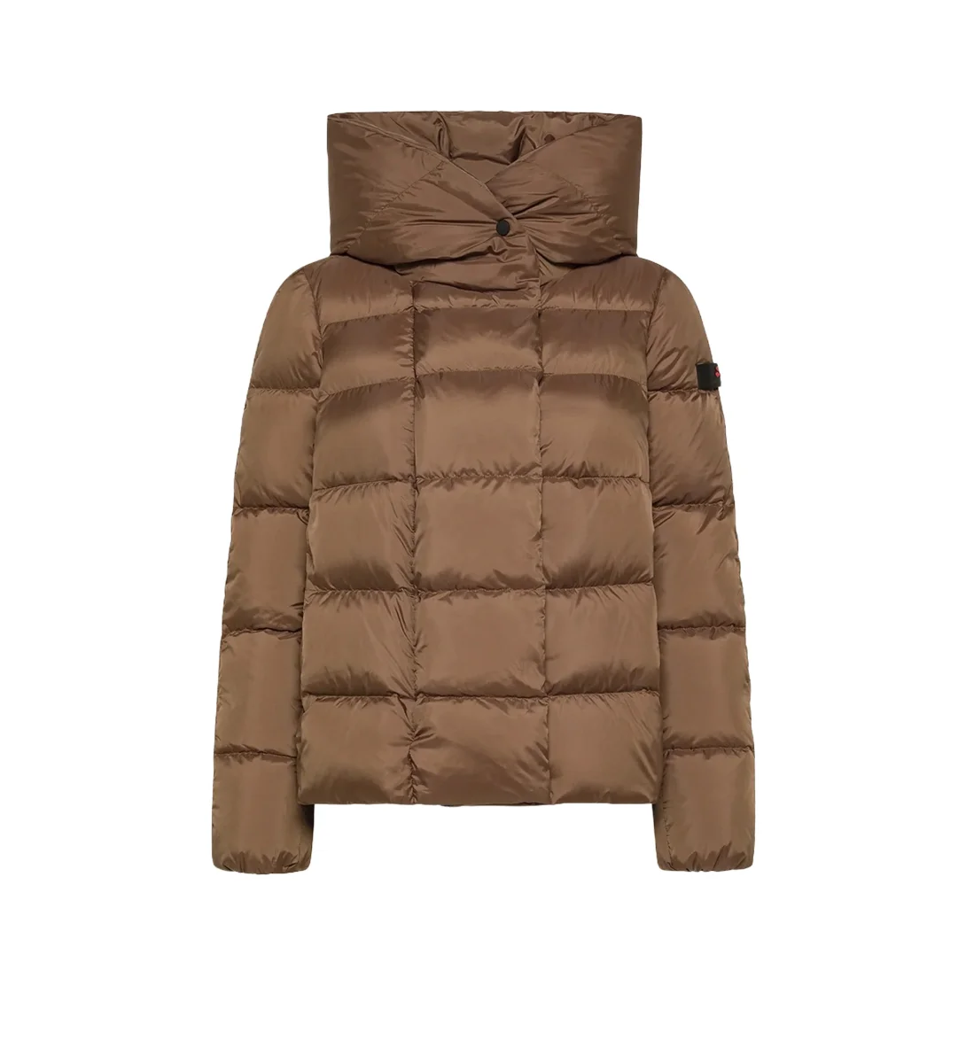 Peuterey Piumino Corto Tucano Donna Marrone - immagine 2