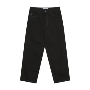 Polar Skate Co. Big Boy Jeans Black Blue Stitching