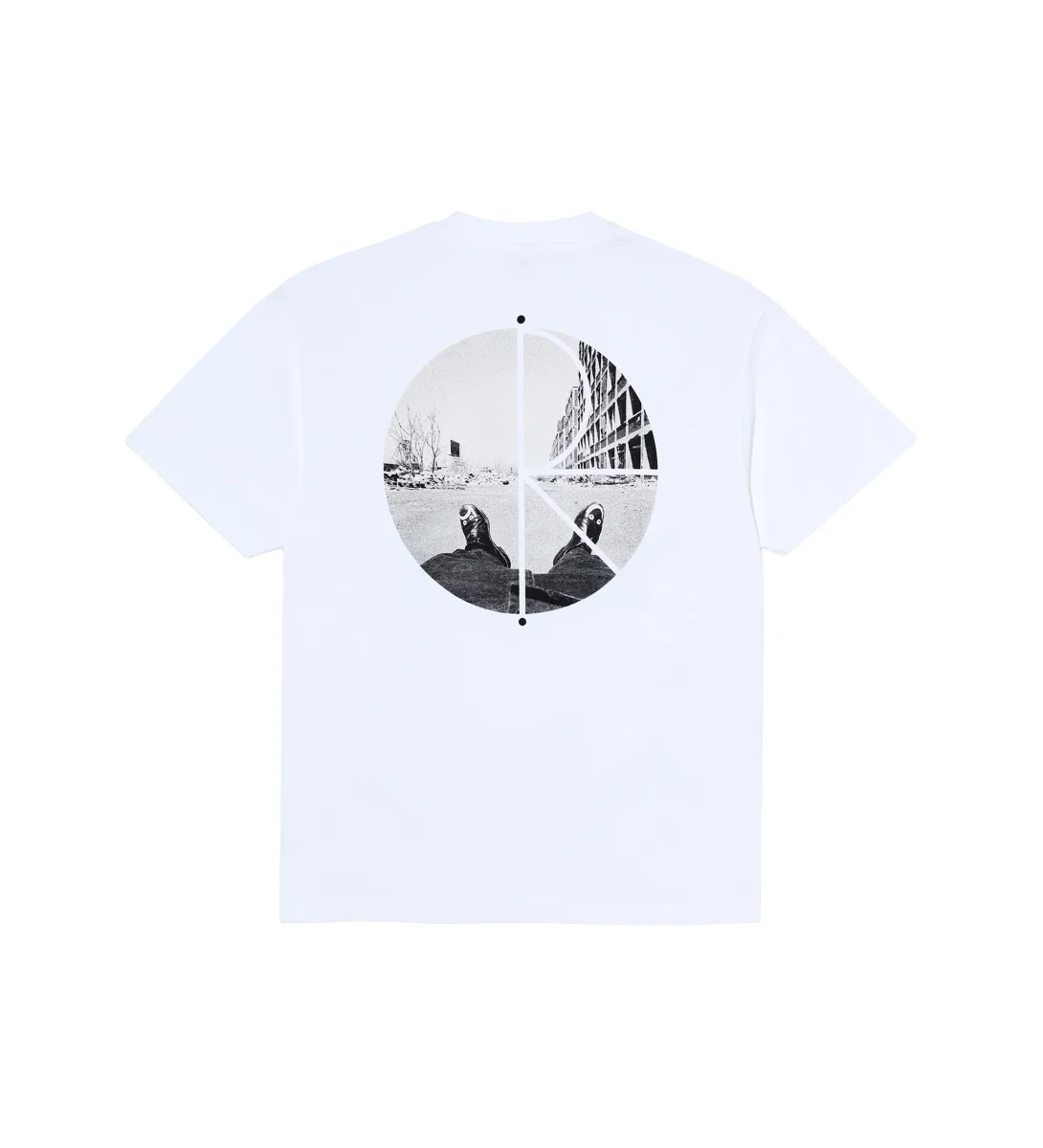 Polar Skate Co.Happy Sad Fill Logo Tee - immagine 4