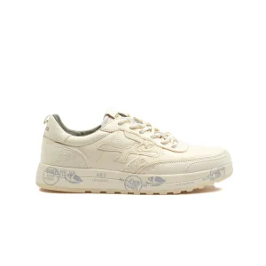 Premiata Nous 7733 Crema Pelle Premium Uomo