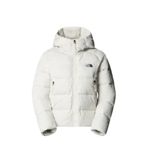 The North Face W Hyalite Down Hoodie White Donna