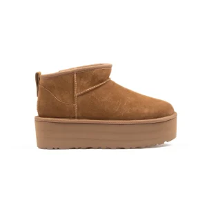 Ugg Classic Ultra Mini Platform Nocciola Donna