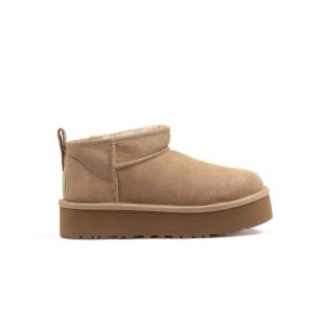 Ugg Classic Ultra Mini Platform Sabbia Bambina