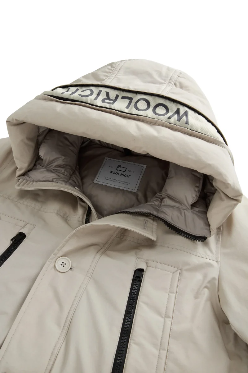 Woolrich Ramar Arctic Parka Tortora Uomo - immagine 4