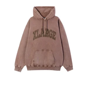 Xlarge Dyed Collage Logo Hoodie Marrone