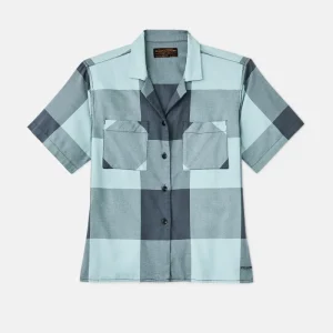 WOMEN’S SHORT SLEEVE TWILL CAMP SHIRT