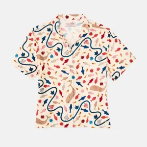 WOMEN’S SHORT SLEEVE TWILL CAMP SHIRT