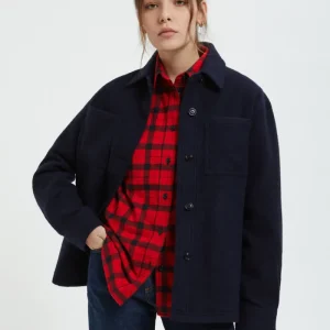 WOMEN'S WOOL OVERSHIRT