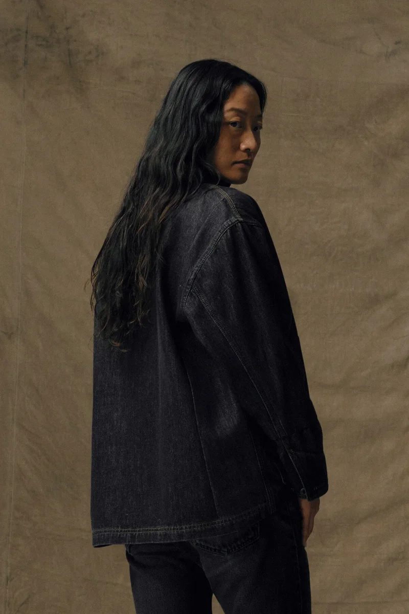 WOMEN’S DENIM BARN COAT - immagine 2