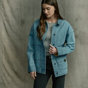 WOMEN’S DENIM BARN COAT