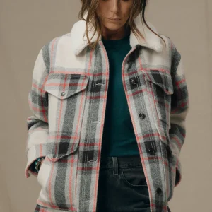 WOMEN’S MACKINAW WOOL SHEARLING CRUISER JACKET