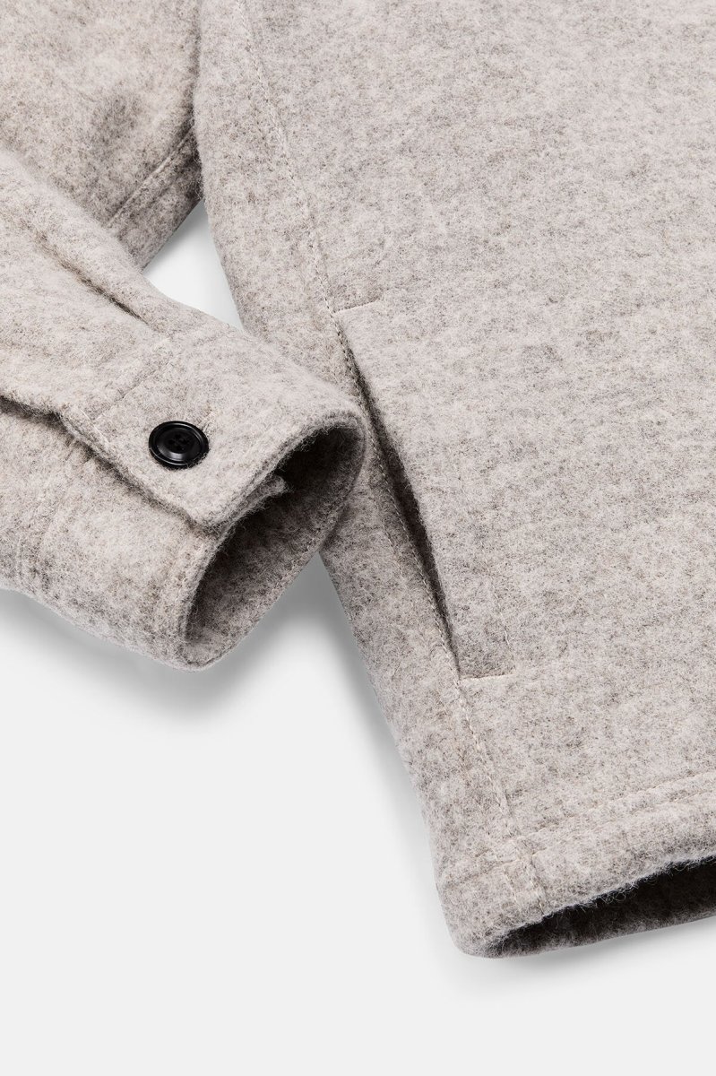 Women's Wool Overshirt - immagine 7