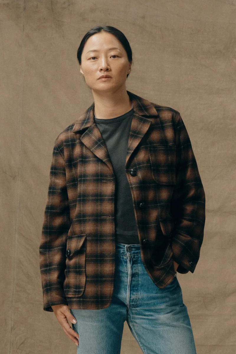 WOMEN’S UNCONSTRUCTED WOOL BLAZER