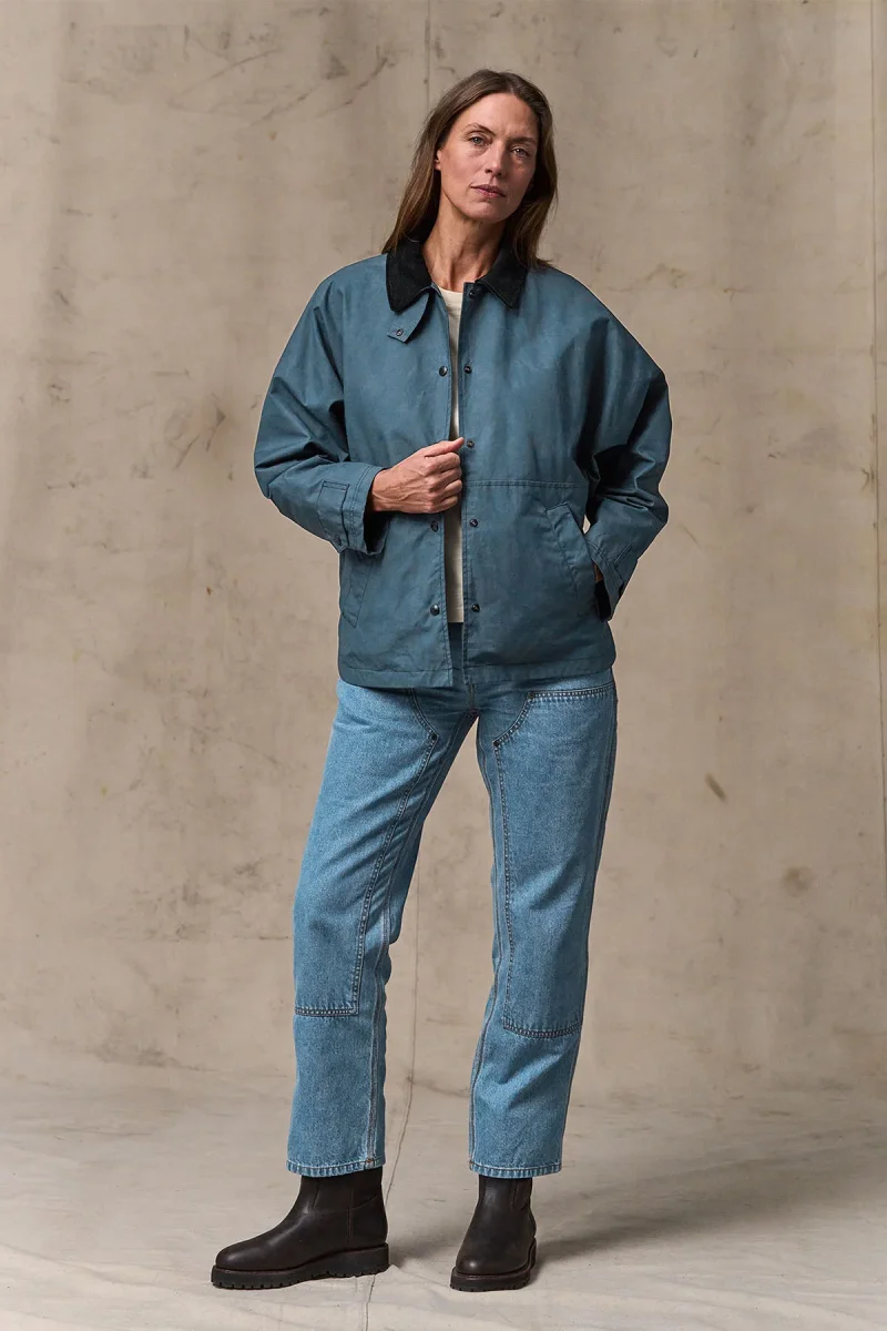 WOMEN’S HARBOR FRONT WAXED JACKET - immagine 3