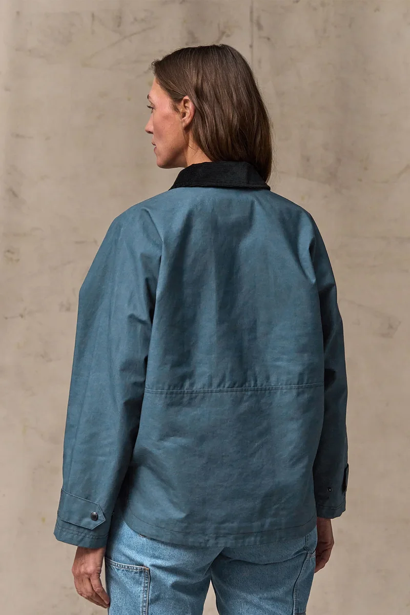 WOMEN’S HARBOR FRONT WAXED JACKET - immagine 4