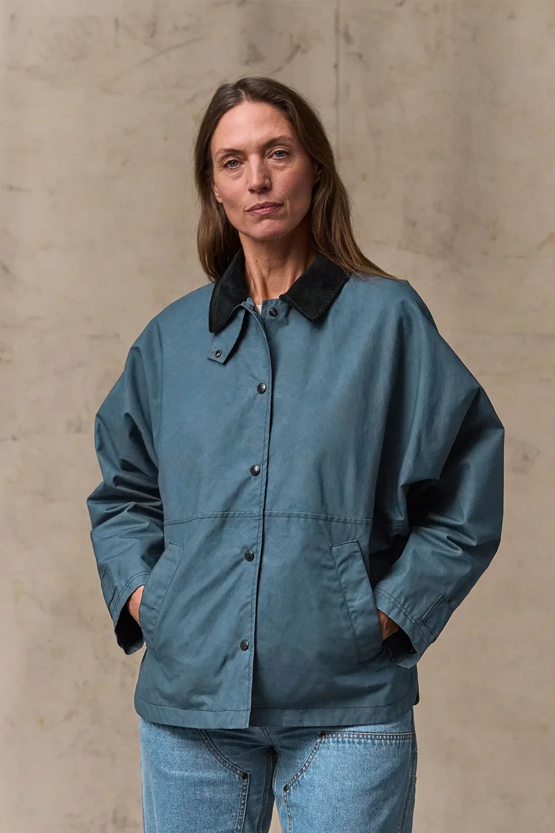 WOMEN’S HARBOR FRONT WAXED JACKET - immagine 5