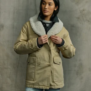 WOMEN’S CANVAS PACKER COAT