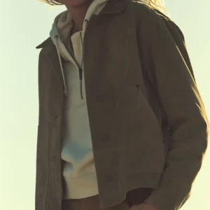 WOMEN'S FRENCH TERRY HALF-ZIP HOODIE