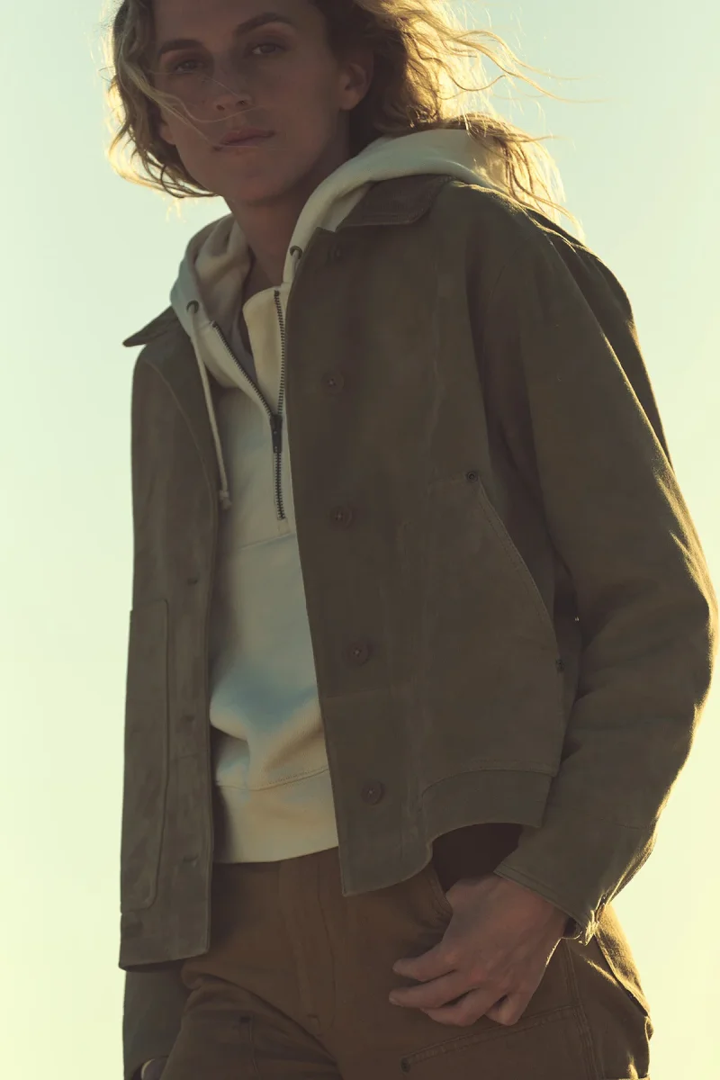 WOMEN'S FRENCH TERRY HALF-ZIP HOODIE - immagine 2