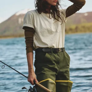 WOMEN'S SHORT SLEEVE POCKET TEE