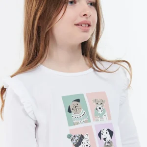 T-shirt Winter Sophie Barbour Girls