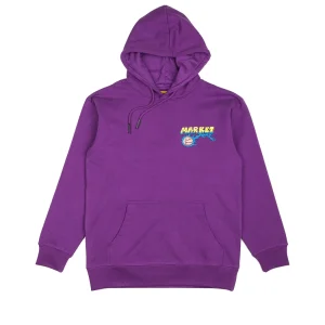 Market Slam Dunk Sketch Hoodie Viola Uomo
