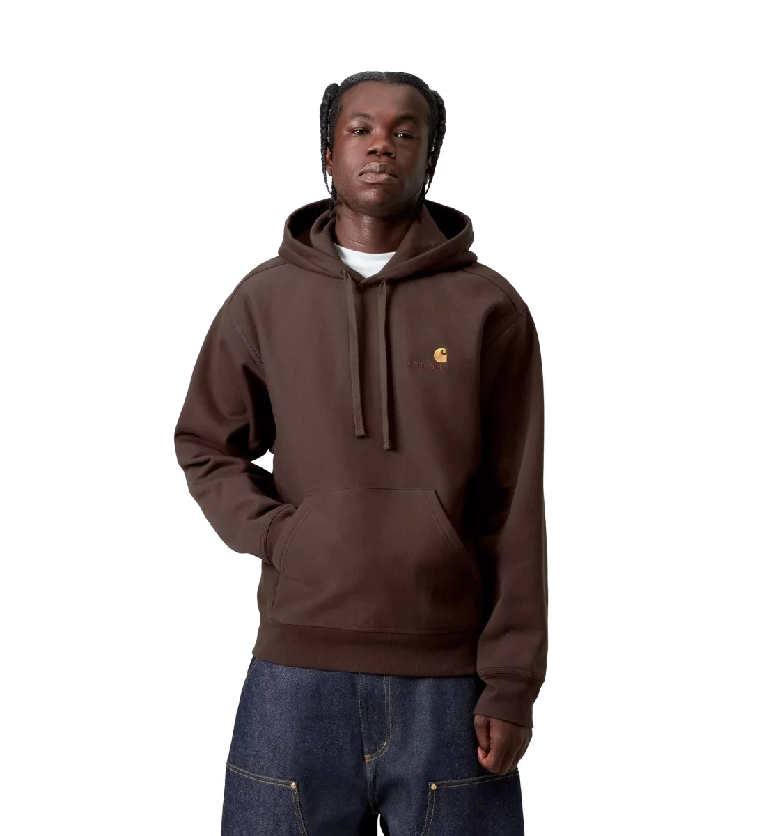 Carhartt Wip Hooded American Script Sweatshirt - immagine 3