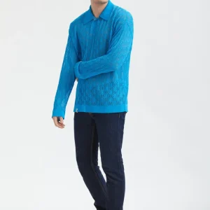 Polo in maglia oversize